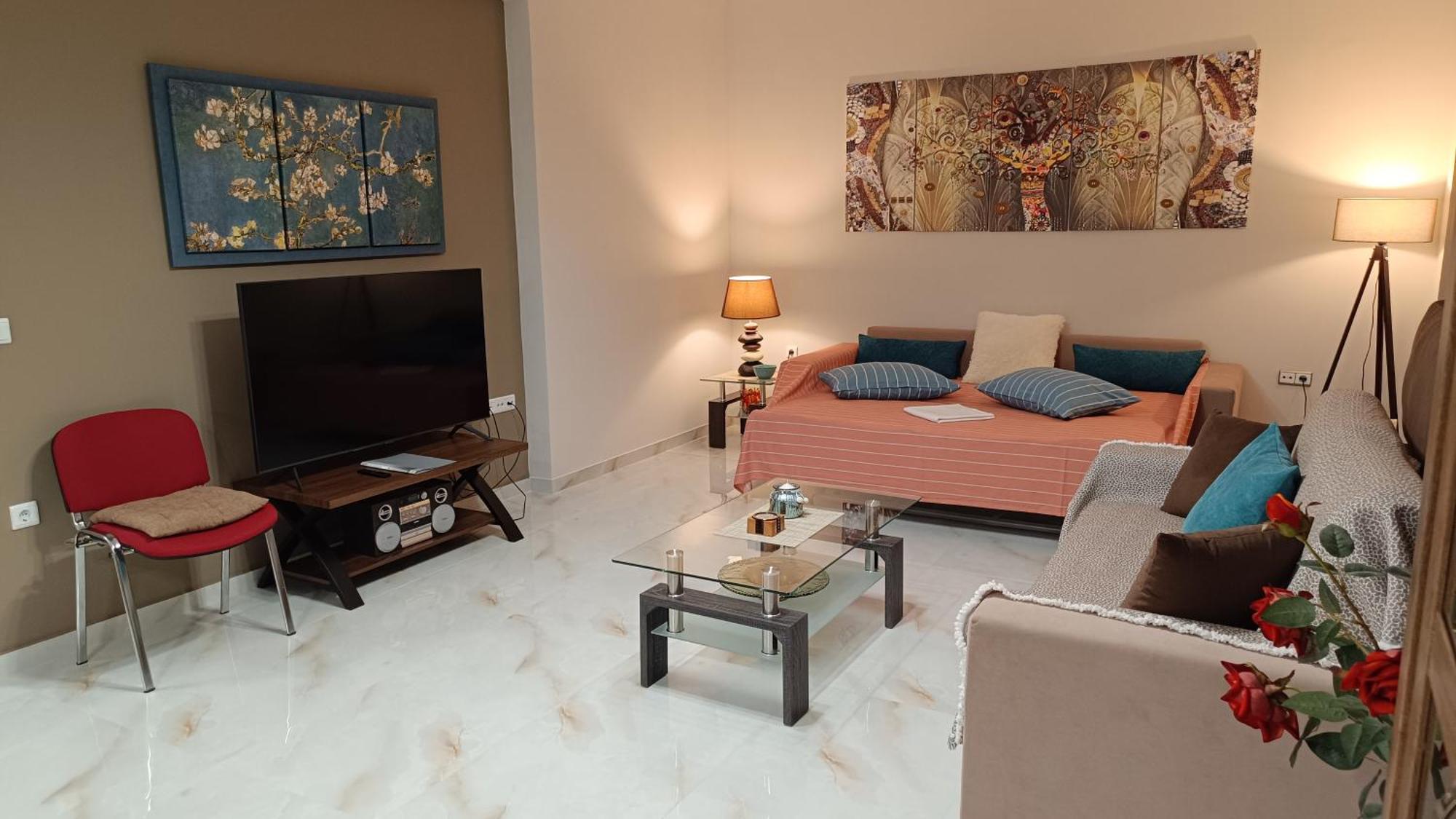 Ebony And Ivory Suites Drosia  Exterior foto